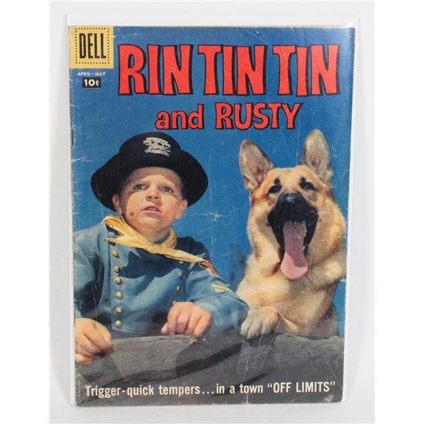 #1303 Dell Comics Rin Tin Tin and Rusty #24 1958
