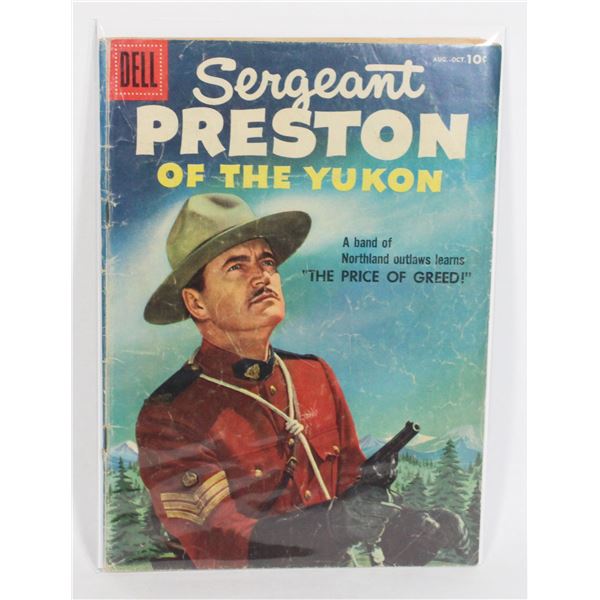 #1304 Dell Sergeant Preston of the Yukon #20 1956