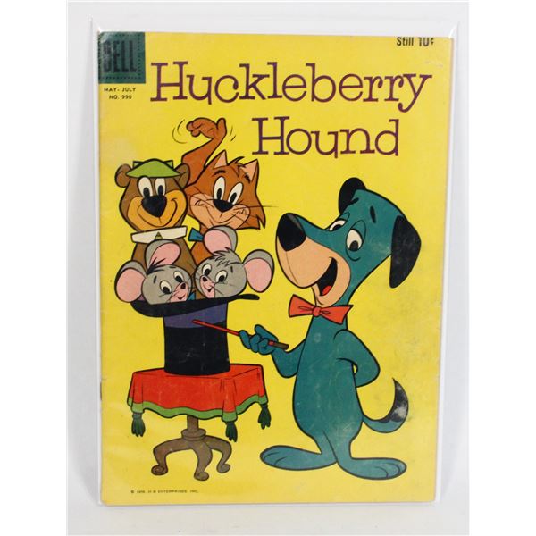 #1318 Dell Comics Huckleberry Hound #990 1959