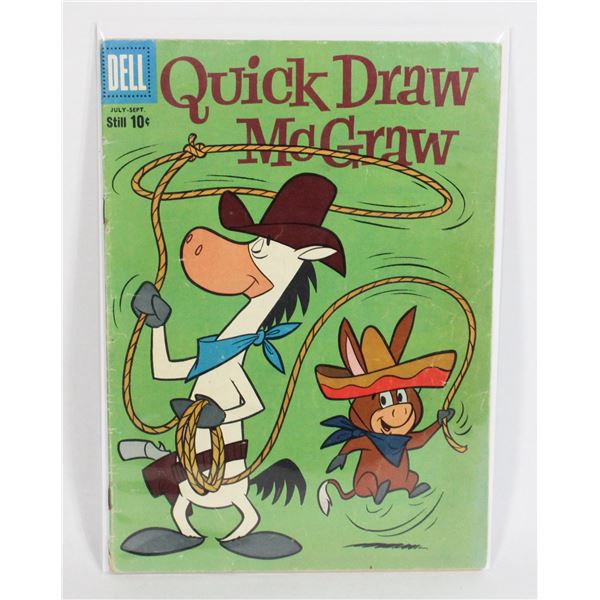 #1323 Dell Comics Quick Draw McGraw #3 1960