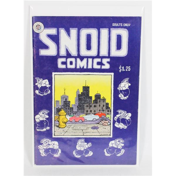 #1329 Kitchen Sink Snoid Comics Robert Crumb 1980