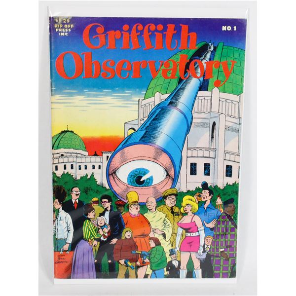 #1331 Rip Off Press Griffith Observatory #1 1979