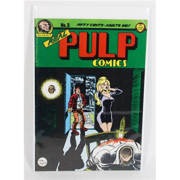 #1336 Print Mint Real Pulp Comics #2 Jan 1973