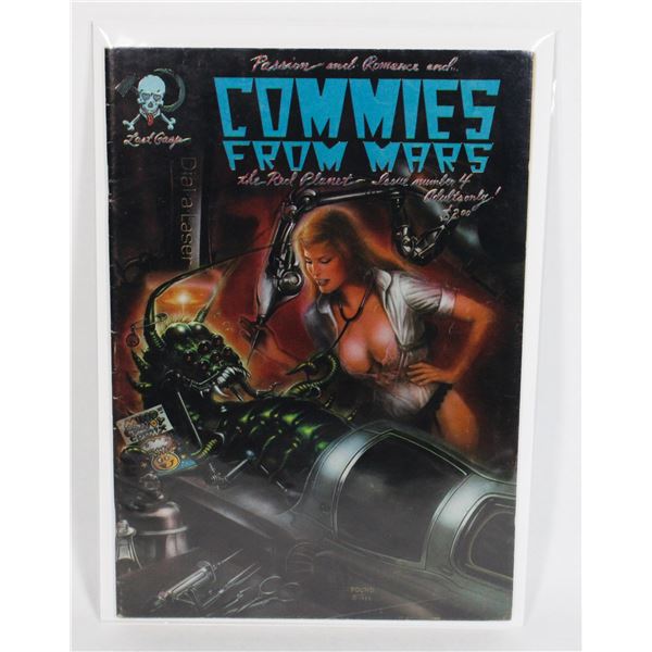 #1339 Last Gasp Commies From Mars #4 1982