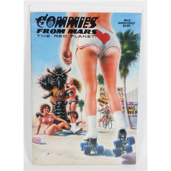 #1340 Last Gasp Commies From Mars #3 1980