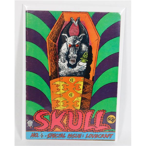 #1341 Last Gasp Skull #4 Lovecraft Comix 1972