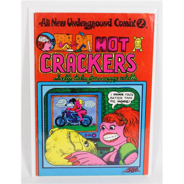 #1342 Last Gasp Hot Crackers #1 Comix 1972