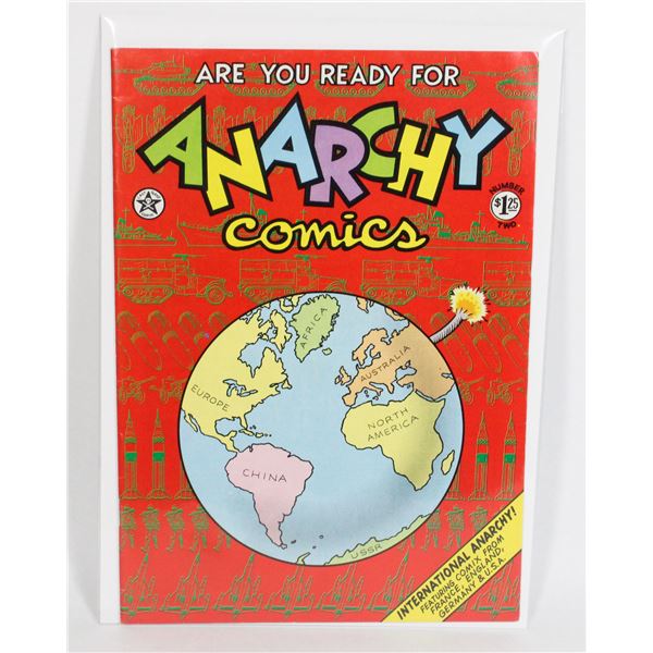 #1343 Last Gasp Anarchy Comics #2 1978 1980