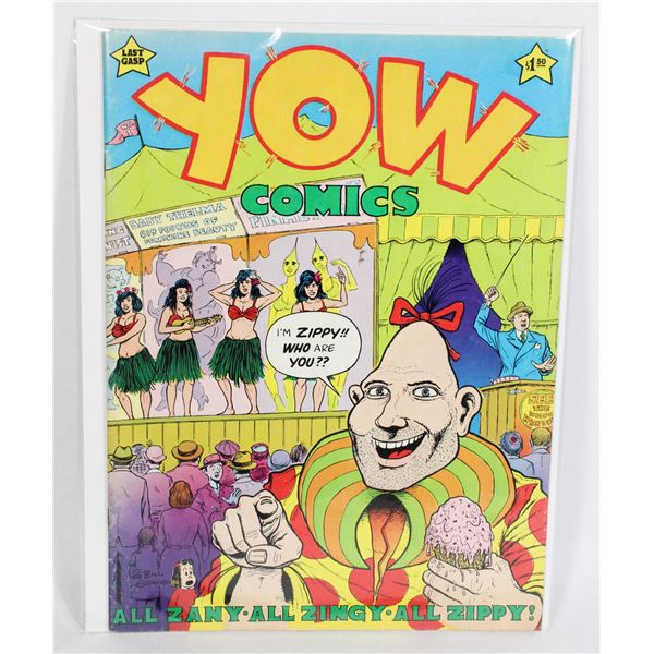 #1344 Last Gasp Yow Comics #1 1978 Zippy