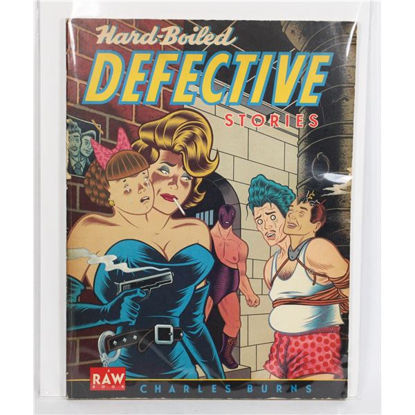 #1347 Raw Book Hard-Boiled Defective Stories