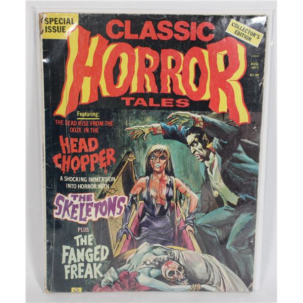 #1359 Classic Horror Tales Vol 8 #4 August 1977