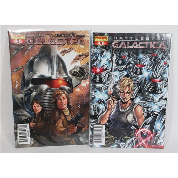 #1362 Dynamite Comics Battlestar Galactica #4-#5