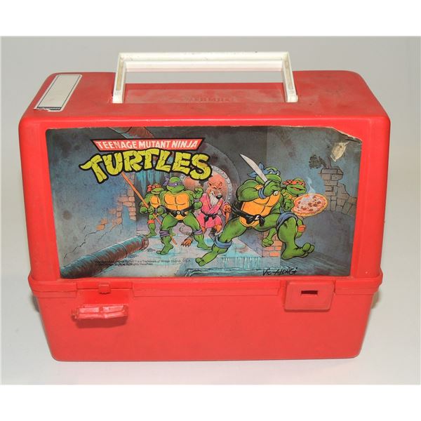 #561a Teenage Mutant Ninja Turtles Lunchbox 1989