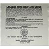 Image 2 : #175b  Large US Army Ration in tin Lasagna