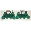 Image 3 : #381c Playstation 2 Dualshock  Controller Emerald