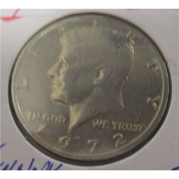 1971 USA KENNEDY LIBERTY HALF DOLLAR