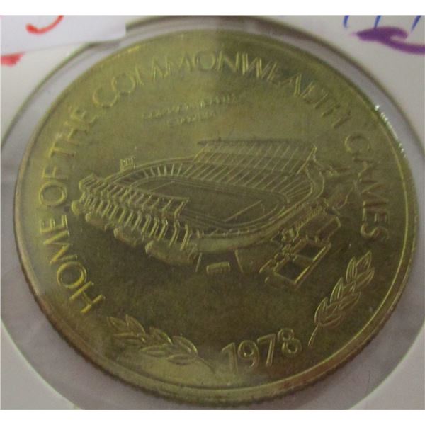 1978 CH/BU COMMONWEALTH GAMES TOKEN