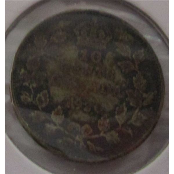 1920 AU CANADA KING GEORGE V SILVER DIME