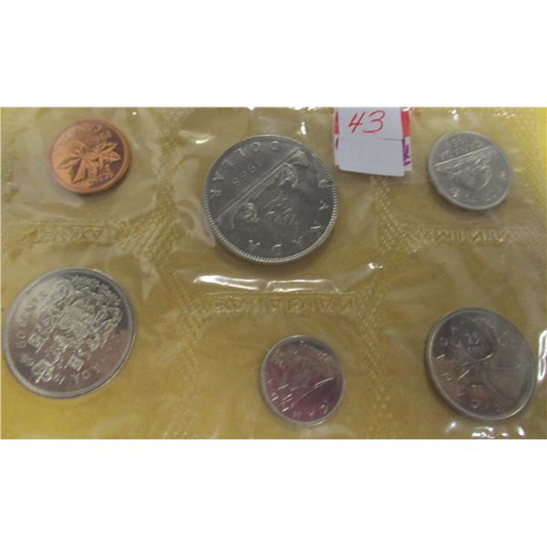 1968 PROOF CANADA MINT SEALED COIN SET