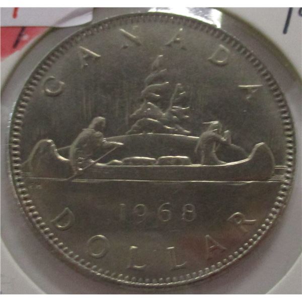 1968 UNCIRCULATED CANADA VOYAGER DOLLAR