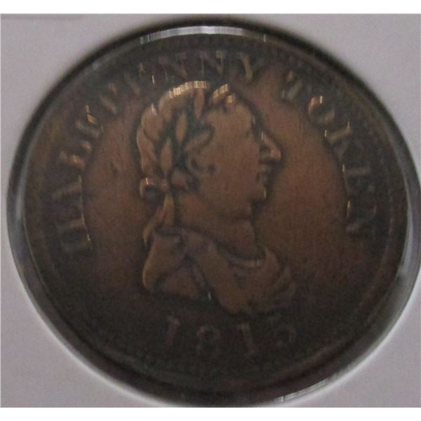 1815 HALIFAX PENNY TOKEN