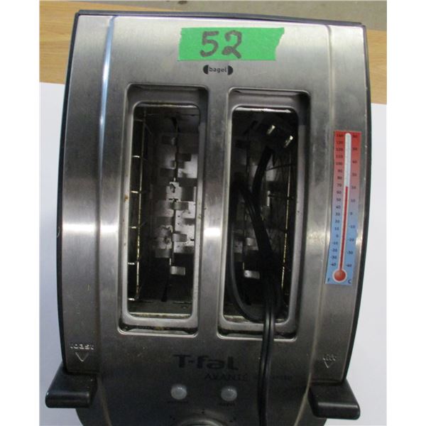 ESTATE:  T-FAL 2 SLICE TOASTER (BLACK)