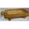 Image 1 : ESTATE:  WOODEN TURTLE FOR CASSEROLE DISHES