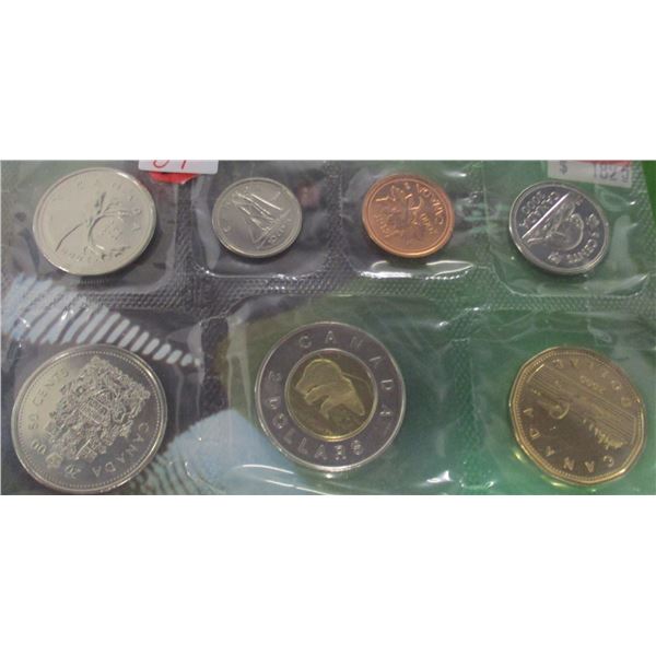 2000 PROOF CANADA MINT SEALED COIN SET