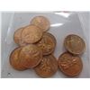 Image 7 : 1963 LOT OF 10 UNCIRCULATED LAST OF CANADA PENNIES