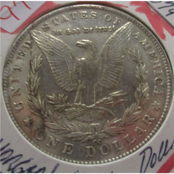 1979 USA MORGAN SILVER DOLLAR (SOLD AS IS - SILVER CONTENT NOT VERIFIED - NOT TESTED)