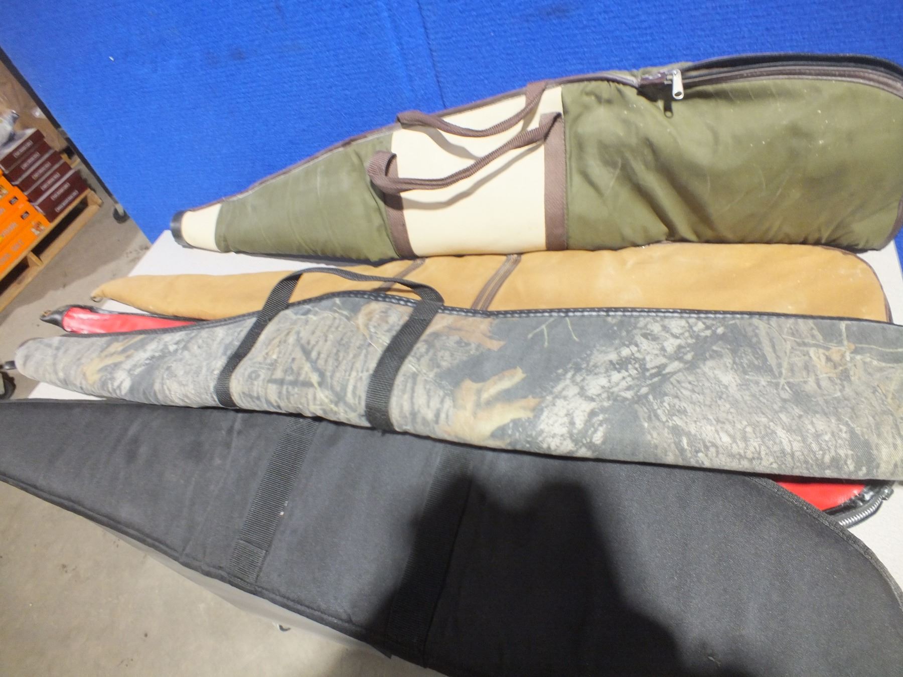 5 Assorted Soft Rifle Cases