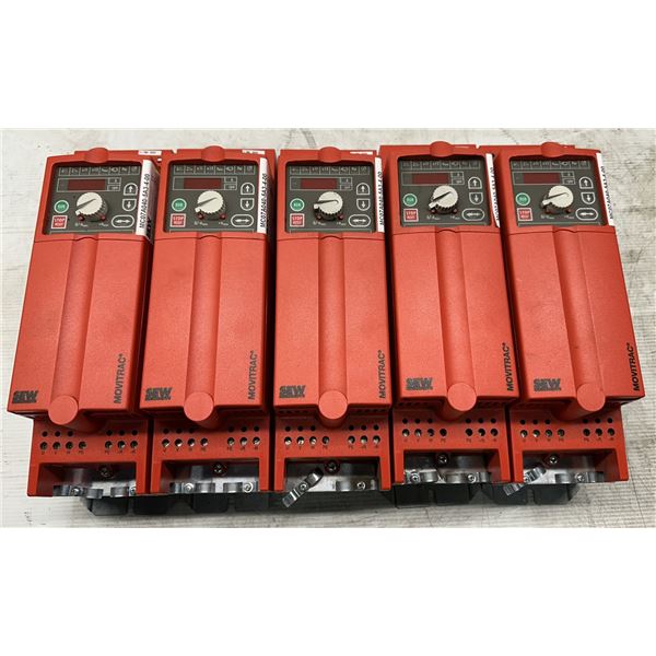 (5) Sew Eurodrive #8272530Type MC07A040-5A3-4-00 Movitrac Inverters