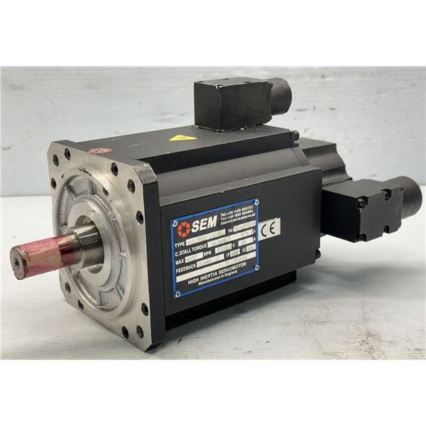 Sem #41425-007 Type HJ130E8-130S High Inertia Servomotor