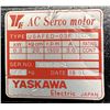 Image 6 : Yaskawa #USAFED-03F-A2KE AC Servo Motor