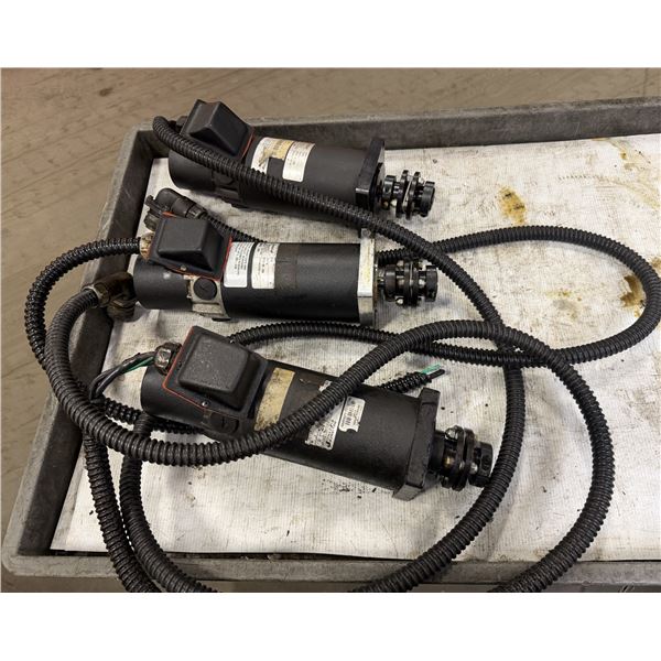 (3) Electro-Craft #E728 / #0728-06-029 Servo Motors