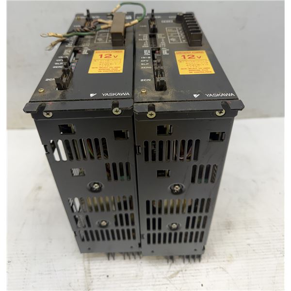 (2) Yaskawa #CPCR-01-SD1B Drives