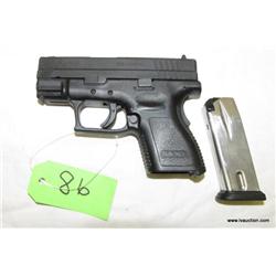 Springfield XD-9 9mm Sub Compact Semi Auto Pistol