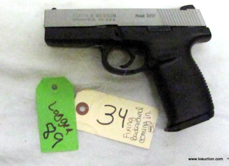 Smith & Wesson SW9V 9mm Semi Auto Pistol