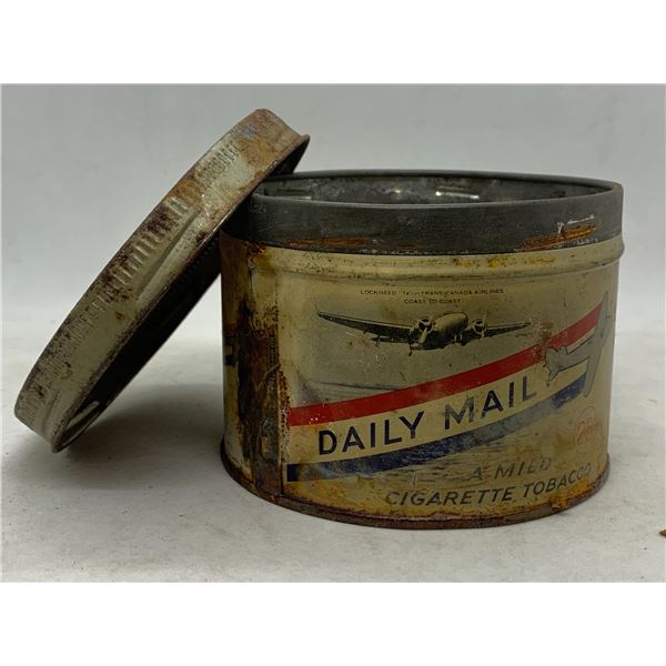 Vintage Daily Mail Mild Cigarette Tobacco - Tin