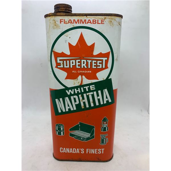 Vintage SuperTest White Naphtha - Empty Fuel Tin