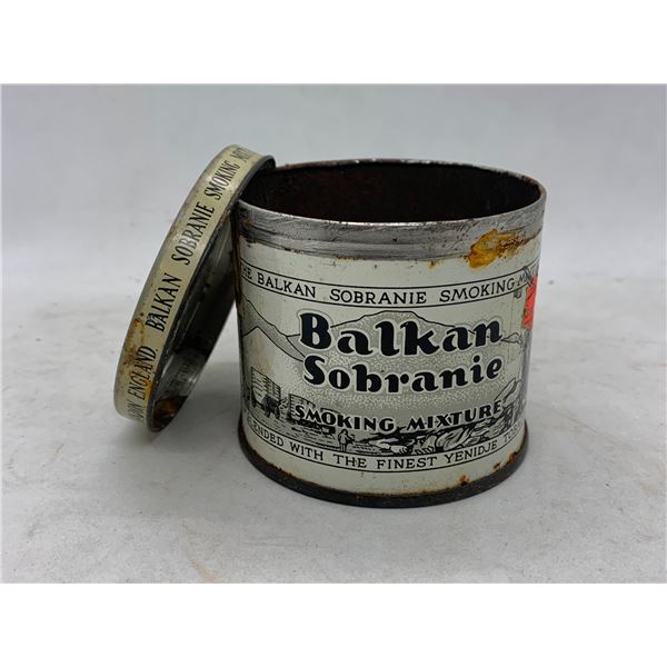 Vintage Balkan Sobranie Smoking Mixture - Tin