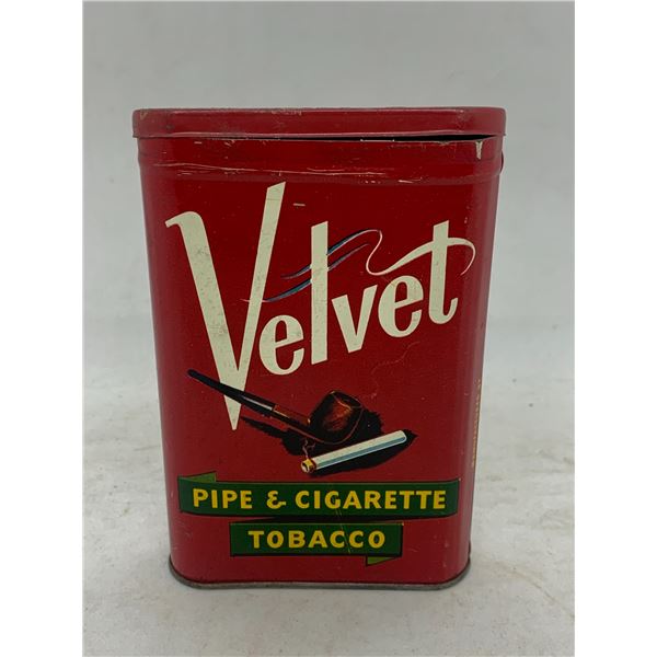 Vintage Velvet Pipe & Ciagrette Tobacco - Tin