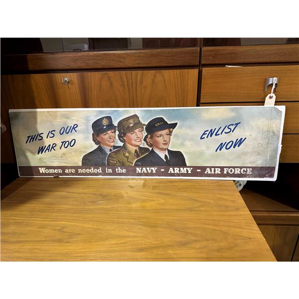 This Is Our War Too WW2 Campaign Advertisement