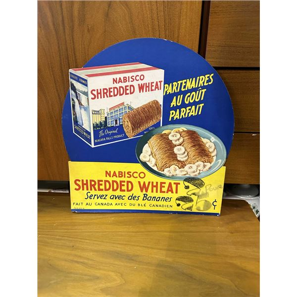 Nabisco Shredded Wheat French Sign