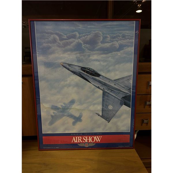 1989 Canadia International Air Show Poster
