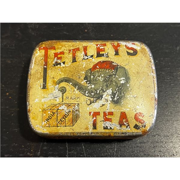 Vintage Tetley's Teas Empty Tin