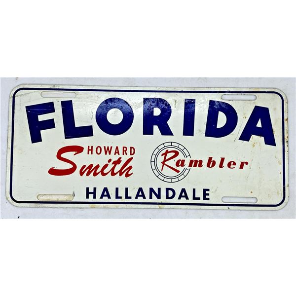 Florida Howard Smith Rambler Hallandale L. Plate