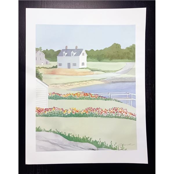 Robert White, Countryside Art Print #2 Signed