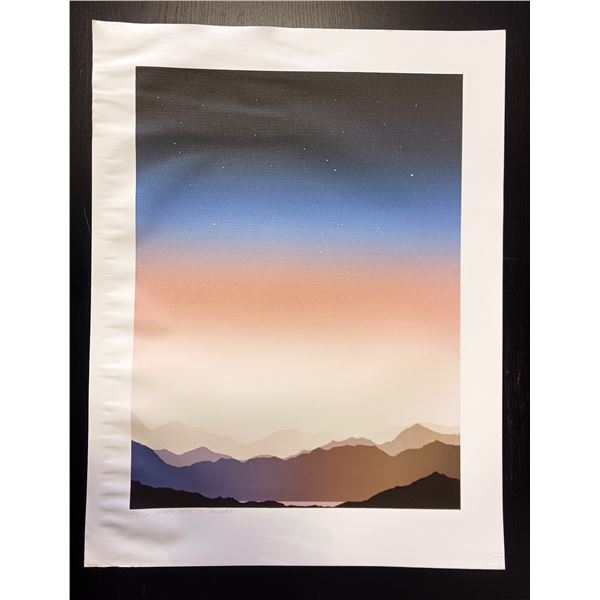 C. Murcada, 'Starry Night' Serigraph Art Print