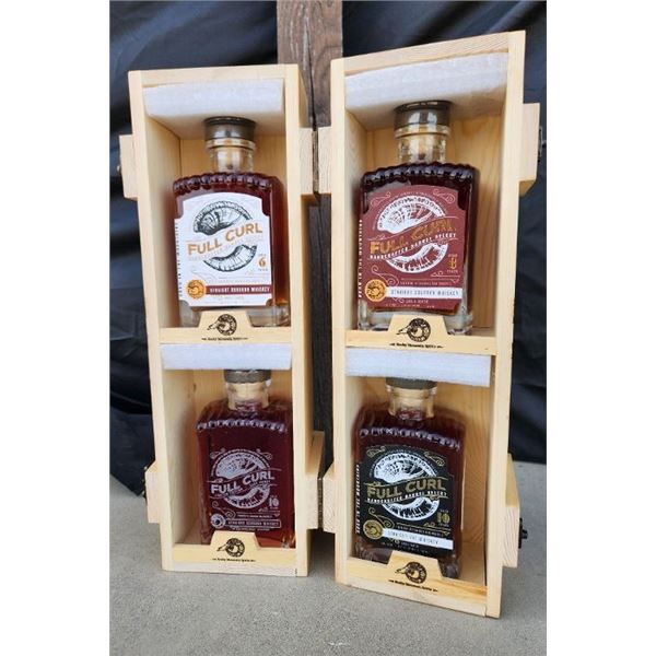 Full Curl 4 Bottle Box Set